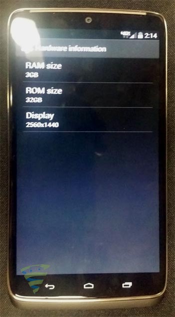 Droid Turbo (XT1254 / 2014)
