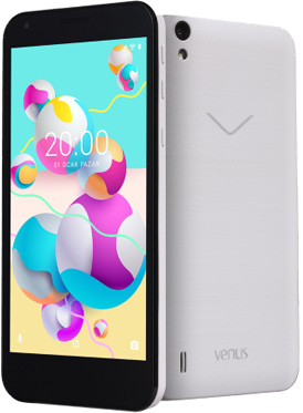 Venus 5000 Dual SIM LTE Altin - Siyah - Beyaz - Gumus specs