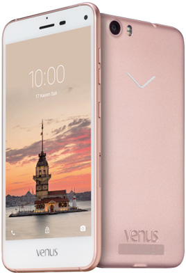 Venus V3 5070 LTE Pembe Altin - Tekno gri - Altin Beyazi - Altin Siyah specs