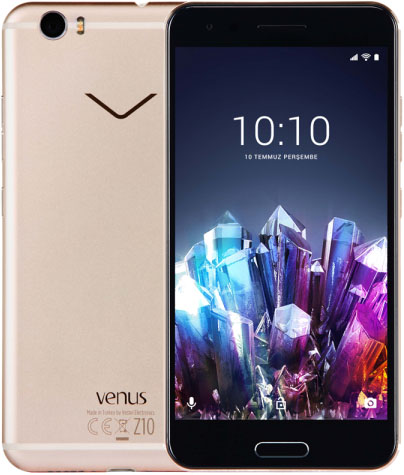 Venus Z10 Dual SIM LTE-A Altyn - Siyah - Safir specs