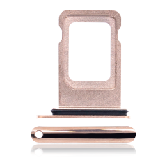 Single Sim Card Tray Compatible For iPhone XS Max (Gold)