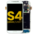 OLED Assembly With Frame Compatible For Samsung Galaxy S4 (i9505 / L720T) (International / Sprint (GSM Model) (Refurbished) (White)