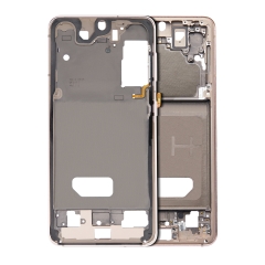 Mid-Frame Housing Compatible For Samsung Galaxy S21 5G (Phantom Pink)