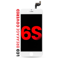 LCD Assembly With Steel Plate Compatible For iPhone 6S (Aftermarket Pro: XO7 Incell) (White)