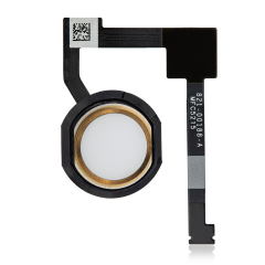 Home Button With Flex Compatible For iPad Pro 12.9" 1st Gen (2015) / Air 2 (Gold)