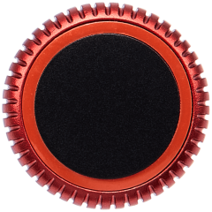 Crown Nut Compatible For Watch Series 6 (40MM / 44MM) (GPS Version) (Black / Red)