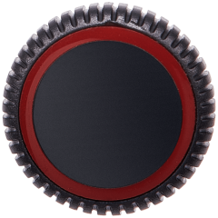 Crown Nut Compatible For Watch Series 4 / Series 5 / Series 6 (40MM / 44MM) (LTE Version) (Black)