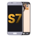 OLED Assembly Without Frame Compatible For Samsung Galaxy S7 (Refurbished) (Silver Titanium)