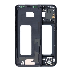 Mid-Frame Housing Compatible For Samsung Galaxy S8 Plus (With Small Parts) (Midnight Black)