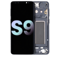 OLED Assembly With Frame Compatible For Samsung Galaxy S9 (Service Pack) (Midnight Black)