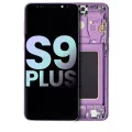 OLED Assembly With Frame Compatible For Samsung Galaxy S9 Plus (Service Pack) (Lilac Purple)