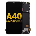 OLED Assembly With Frame Compatible For Samsung Galaxy A40 (A405 / 2019) (Refurbished) (All Colors)