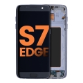 OLED Assembly With Frame Compatible For Samsung Galaxy S7 Edge G935A (North American Version) (Blemish: Grade B) (Black Onyx)