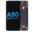 LCD Assembly With Frame (Without Finger Print Sensor) Compatible For Samsung Galaxy A50 (A505 / 2019) (US Version) (Aftermarket: Incell) (All Colors)