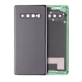 Back Cover With Camera Lens Compatible For Samsung Galaxy S10 (No Logo) (Aftermarket Plus) (Prism Black)