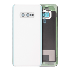 Back cover Glass With Camera Lens Compatible For Samsung Galaxy S10E (Service Pack) (Prism White)