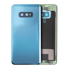 Back cover Glass With Camera Lens Compatible For Samsung Galaxy S10E (Service Pack) (Prism Blue)