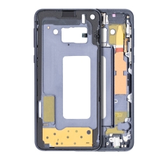 Mid-Frame Housing Compatible For Samsung Galaxy S10E (With Small Parts) (Prism Black)