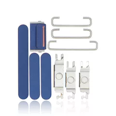 Hard Buttons (Power / Volume / Switch) Compatible For iPhone 12 (Blue)