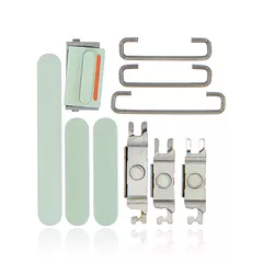 Hard Buttons (Power / Volume / Switch) Compatible For iPhone 12 (Green)