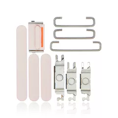 Hard Buttons (Power / Volume / Switch) Compatible For iPhone 13 / 13 Mini (Pink)