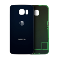 Back Cover Glass Compatible For Samsung Galaxy S6 ( AT&T Logo) (Used OEM Pull: Grade A) (Black Sapphire)