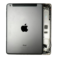 Back Housing W/ Small Components Pre-Installed Compatible For iPad Mini 4th (A1550) (WIFI cellular) (Used OEM Pull: Grade C) (Space Gray)