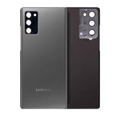 Back Cover Glass With Camera Lens Compatible For Samsung Galaxy Note 20 5G (Service Pack) (Mystic Gray)