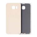 Back Cover Glass Compatible For Samsung Galaxy S6 (Service Pack) (Gold Platinum)