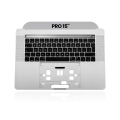 Top Case with Keyboard Compatible For MacBook Pro 15" Touch Bar (A1990 / Late 2018 / Early 2019) (Space Grey) (UK English) (Used OEM Pull: Cosmetic Grade: New)