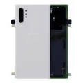 Back Cover Glass With Camera Lens Compatible For Samsung Galaxy Note 10 Plus / 5G (Service Pack) (Aura White)