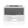 Top Case With Keyboard For MacBook Pro 13" A1708 (2016-2017) (UK Keyboard) (Used OEM Pull: Grade New) (Space Gray)