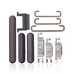 Hard Buttons (Power / Volume / Switch) Compatible For iPhone 11 (Black)