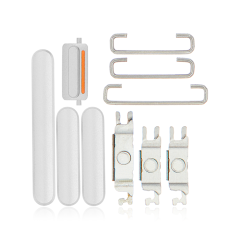 Hard Buttons (Power / Volume / Switch) Compatible For iPhone 11 (White)