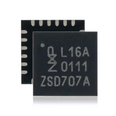 Low-Voltage Translating 16-bit I2C-bus / SMBus I / O Expander With Interrupt Output Reset Registers Controller IC Compatible For MacBook Models (NXP: PCAL6416AHF / L16A: QFN-48 Pin)