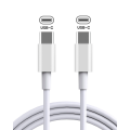 30W / 61W USB-C To USB-C Cable (6ft.) Compatible For MacBook / iMac / Mac (OEM Grade A) (Bulk Packaging)