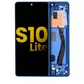 OLED Assembly With Frame Compatible For Samsung Galaxy S10 Lite (Refurbished) (Prism Blue)