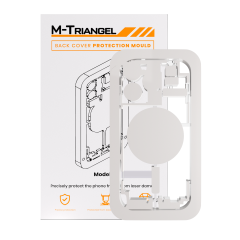Laser Machine Protection Mold Compatible For iPhone 14 Pro (M-Triangel)