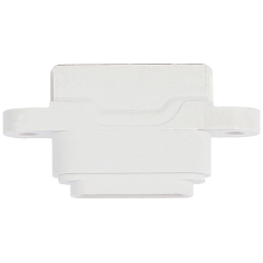 Charging Port Only Compatible For iPad Mini 1 / Mini 2 / Mini 3 (Soldering Required) (White) (10 Pack)