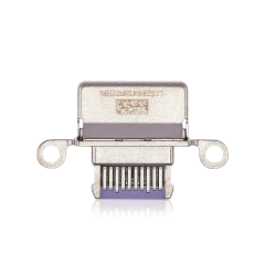 Charging Port Only Compatible For iPad Air 4 / iPad Air 5 (Soldering Required) (Purple) (10 Pack)