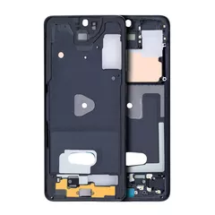 Mid-Frame Housing Compatible For Samsung Galaxy S20 Plus (Cosmic Black)