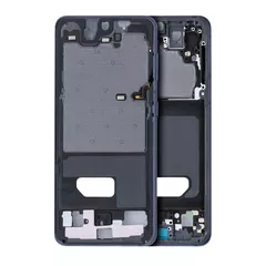 Mid-Frame Housing Compatible For Samsung Galaxy S21 (Phantom Gray)