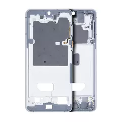 Mid-Frame Housing Compatible For Samsung Galaxy S21 Plus (Phantom Silver)