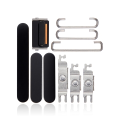 Hard Buttons (Power / Volume / Switch) Compatible For iPhone 14 Pro / 14 Pro Max (Space Black)