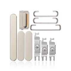 Hard Buttons (Power / Volume / Switch) Compatible For iPhone 14 Pro / 14 Pro Max (Gold)