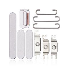 Hard Buttons (Power / Volume / Switch) Compatible For iPhone 14 / 14 Plus (Purple)