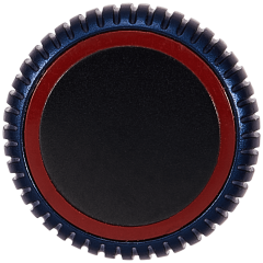 Crown Nut Compatible For Watch Series 6 (40MM / 44MM) (LTE Version) (Black / Blue)