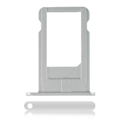 Sim Tray Compatible For iPhone 6S Plus (Silver)