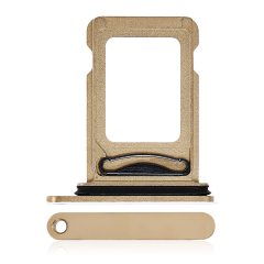 Dual Sim Card Tray Compatible For iPhone 14 Pro / 14 Pro Max (Gold)