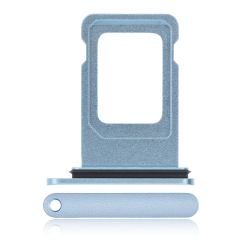 Single Sim Card Tray Compatible For iPhone XR (Blue)